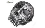 【翔準軍品AOG】外牙全面罩(黑銀) 護具 面具 面罩 護目 生存遊戲 周邊配件 E02011-4