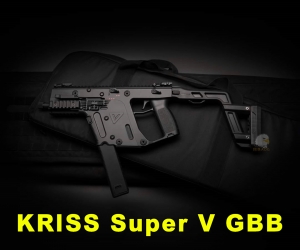 【翔準AOG】預計明年3月上市-排預購KRYTAC KRISS Super V  GBB 瓦斯槍 維克托衝鋒槍 摺疊托 短劍GBB 新產品 免運費