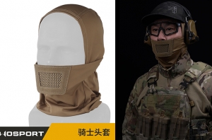 【翔準AOG】WoSporT MA-205 騎士頭套 防曬 透氣 爬山 面具 頭套 面罩 機車 外送 生存遊戲 X2-2 