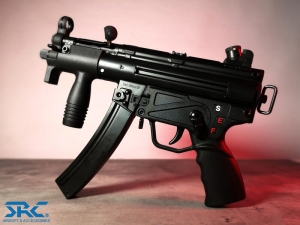 【翔準軍品AOG】SRC SR5-KA4 短版鋼製 MP5K Co2衝鋒槍 GBB氣動槍 仿真後座力 槍機會動
