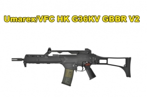 【翔準軍品AOG】預購 Umarex/VFC HK G36KV GBBR V2瓦斯後座力步槍