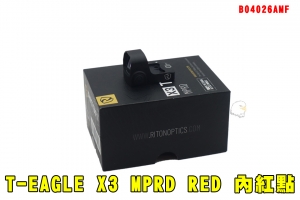 【翔準AOG】T-EAGLE X3 MPRD RED 內紅點 B04026AMF 隨附Shield RMS-C