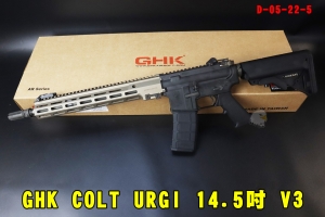 【翔準AOG】GHK COLT M4 MK16 URGI 14.5吋 V3 GBB 瓦斯槍 D-05-22-5授權刻字 最新 