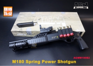 【翔準AOG】AGM M180 Spring Power Shotgun 空氣霰彈槍 散彈槍180B2