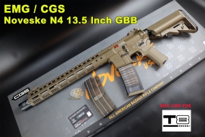 【翔準AOG】EMG / CGS  Noveske N4 13.5 Inch GBB MWS 瓦斯槍 鋼製火控組