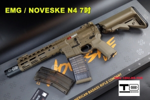 【翔準AOG】CYMA T8 EMG / NOVESKE N4 7吋 授權 MWS GBB 瓦斯槍 NOV.1202-HS FDE