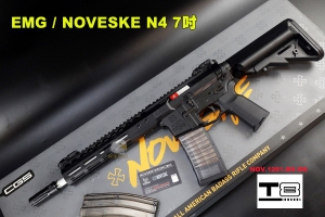 【翔準AOG】EMG 黑 CYMA NOVESKE N4 7吋 MWS 瓦斯槍 1201-HS BK