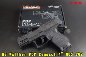 【翔準AOG】WG Walther PDP Compact 4 MOS CO2 直壓槍 滑套不可動 Umarex D-WGPDP