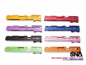 【翔準AOG】SNA TM HI-CAPA 5.1/4.3 CNC 滑套 MARUI 鋁合金材質 SNA002-1