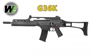 【翔準軍品AOG】WE G36K G39K GBB 瓦斯氣動槍，瓦斯槍，長槍(仿真可動槍機~有後座力)WE-R-G003-999-K