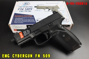 【翔準AOG】EMG CYBERGUN 授權刻字 FN 509 GBB 瓦斯手槍 D-05-20801A 短槍 黑色 雙鷹