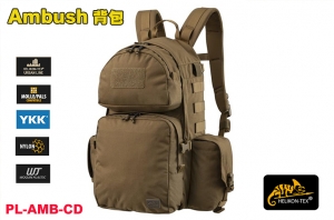 【翔準軍品】Helikon  Ambush 背包 Cordura® PL-AMB-CD 背包 登山 軍規 正品