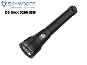 【翔準AOG】Skywoods D6 MAX 潛水手電筒 水陸兩用 夜潛戶外防水 自由潛水 保固