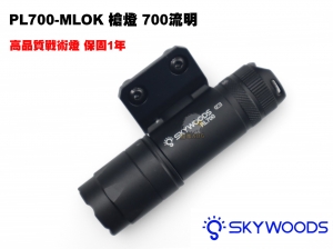 【翔準AOG】Skywoods RL700-MLOK 700流明 軍規戰術槍燈 防震 防塵 防水 B1ABD