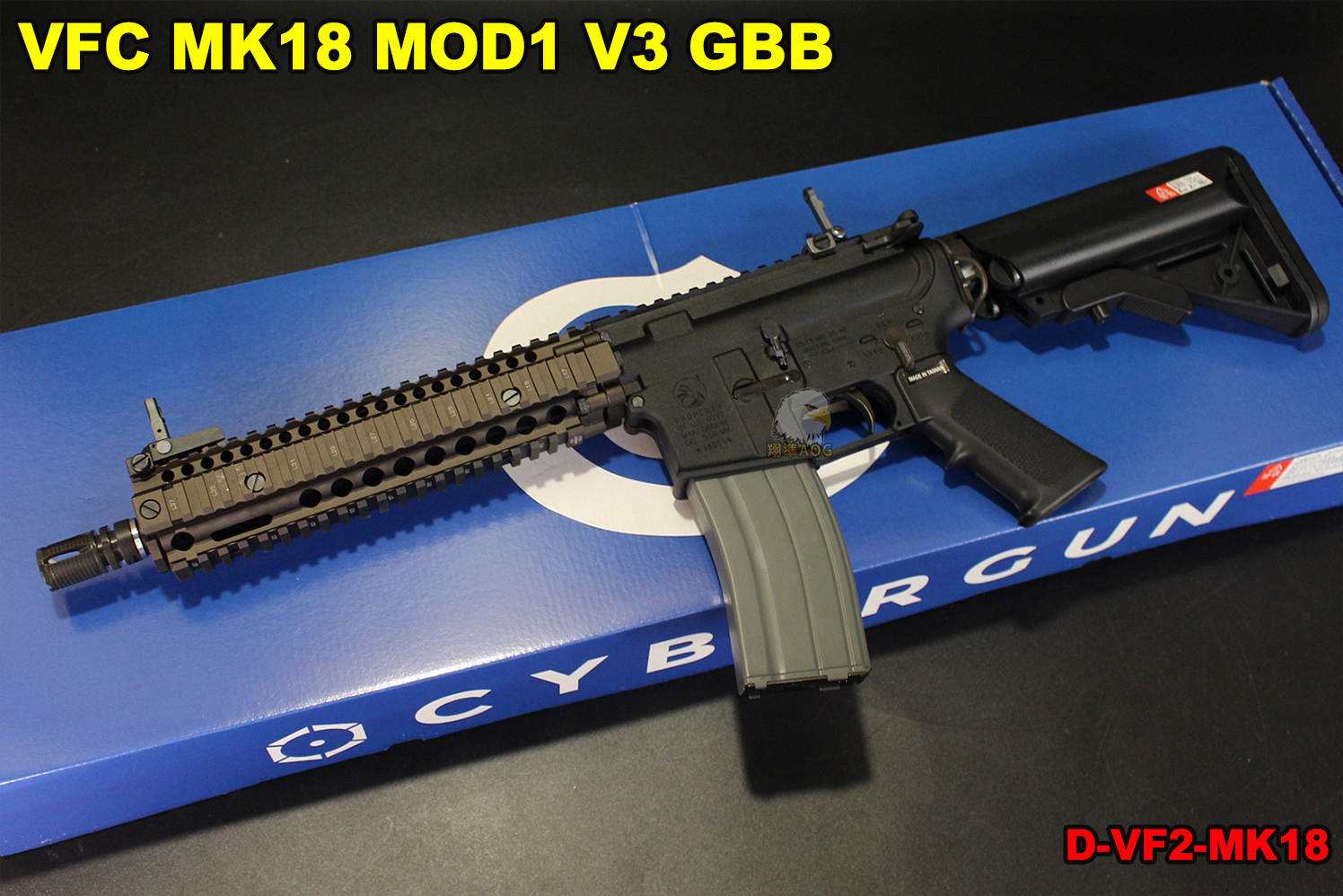 翔準軍品AOG】 VFC MK18 MOD1 V3 GBB 瓦斯槍後座力仿真拆卸台灣製造