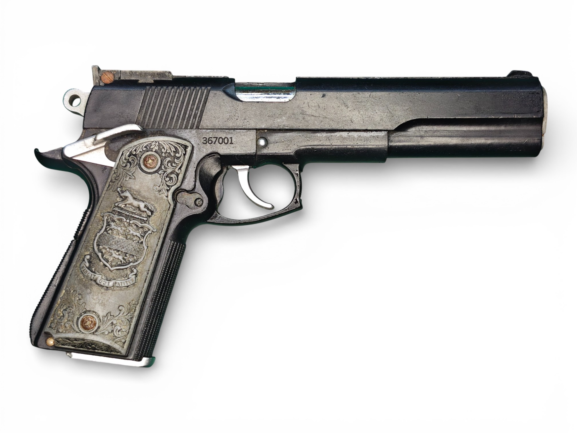 【翔準AOG】《二手槍》(僅存一隻) 花雕1911 瓦斯直壓槍 殺肉槍 一槍 超值 超划算 收藏 愛槍 拆零件 DIY D0001 【翔準AOG】《二手槍》(僅存一隻) 花雕1911 瓦斯直壓槍 殺肉槍 一槍 超值 超划算 收藏 愛槍 拆零件 DIY D0001