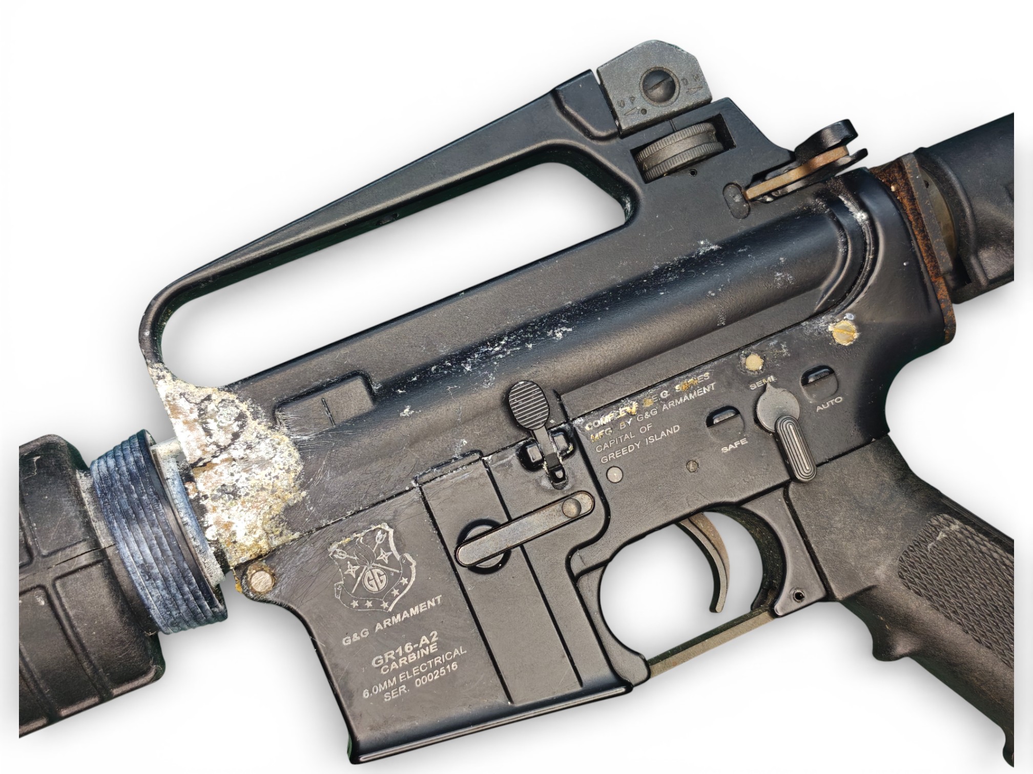 【翔準AOG】《二手槍》(僅存一隻) G&G M4A1 電動槍 殺肉槍 一槍 超值 超划算 收藏 愛槍 拆零件 DIY L0003 【翔準AOG】《二手槍》(僅存一隻) G&G M4A1 電動槍 殺肉槍 一槍 超值 超划算 收藏 愛槍 拆零件 DIY L0003